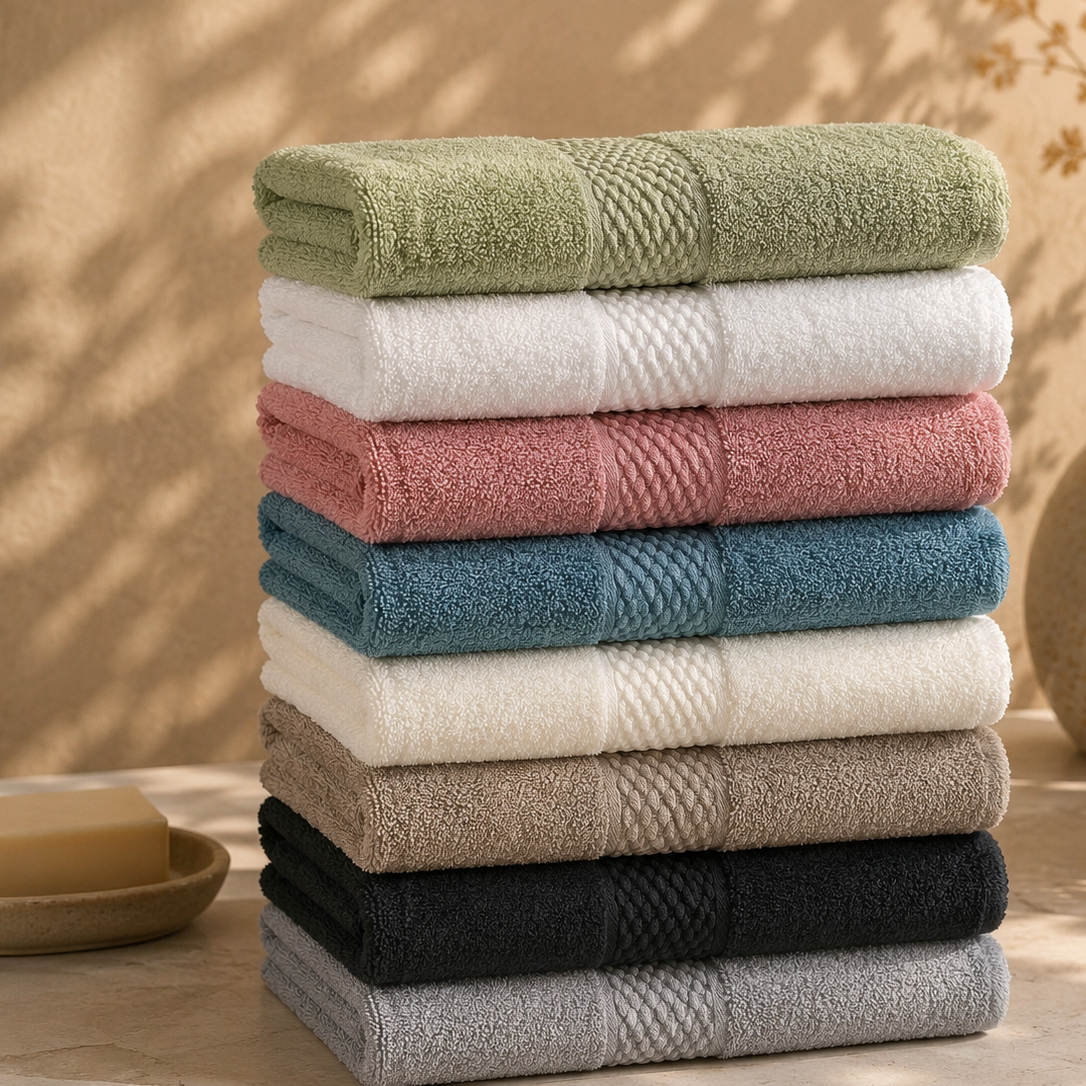 Olivia Towel (50x100) - Set of 4 - 600 GSM