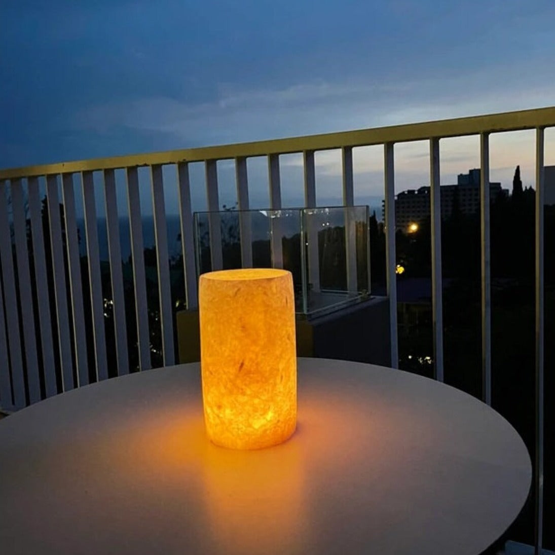 Tea-Light Alabaster - Set of 3