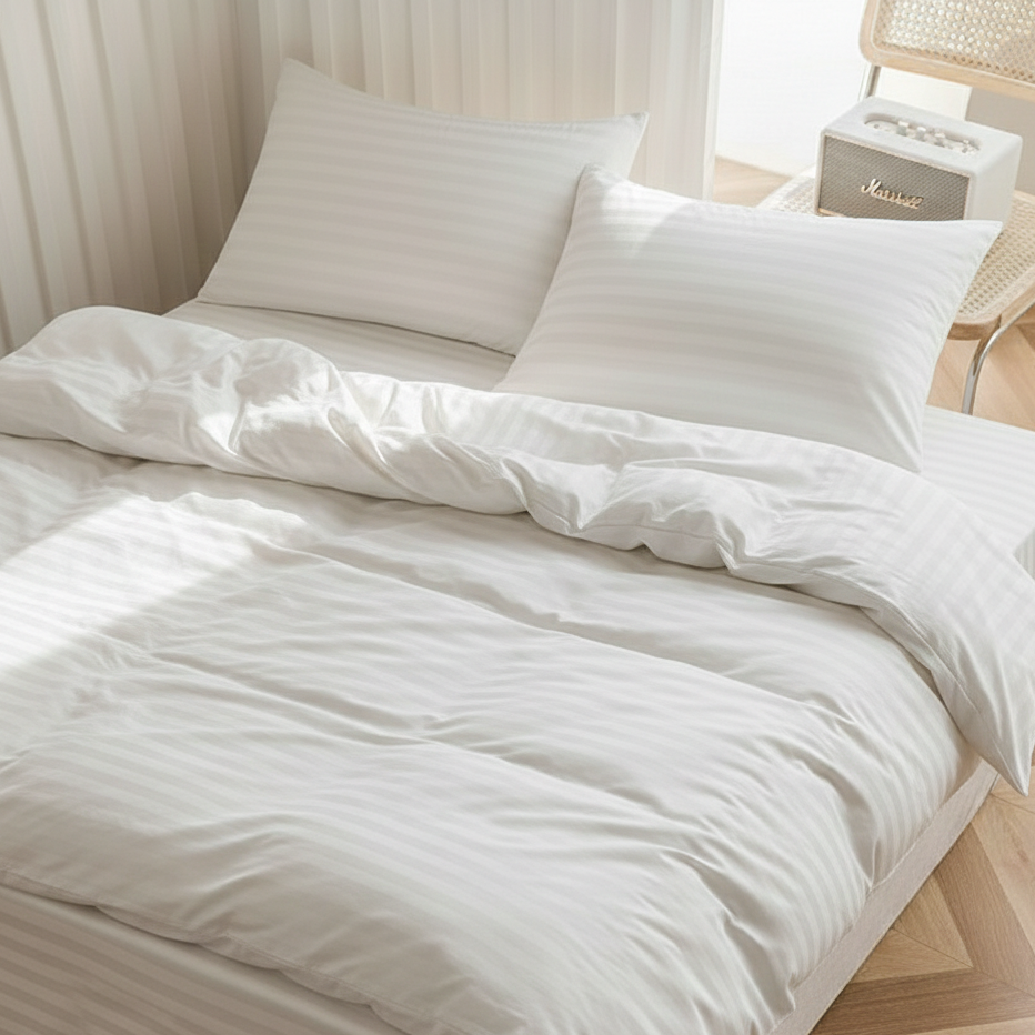 Striped Sateen Mini Set