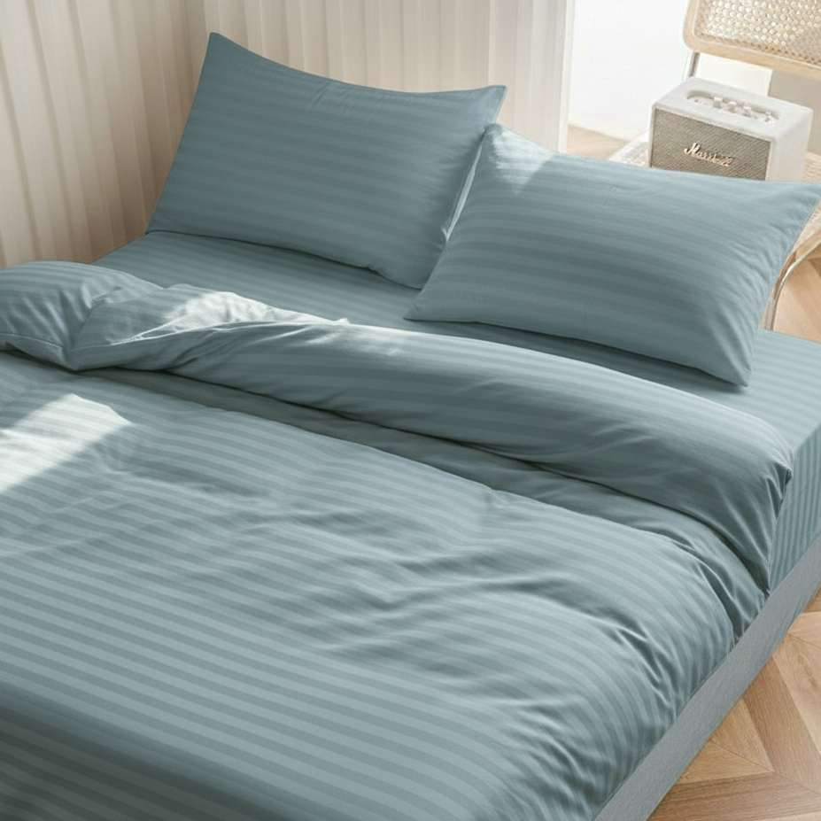 Striped Sateen Mini Set