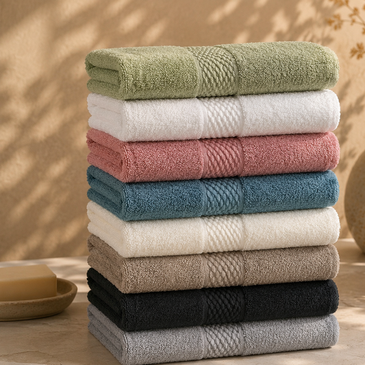 Olivia Towel (50x100) - Set of 4 - 600 GSM