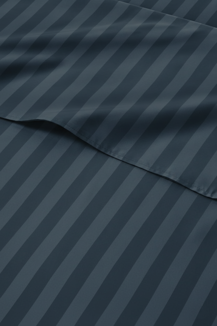 Striped Sateen Flat Sheet